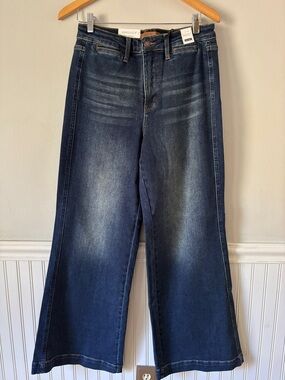 Judy Blue Retro Wide Leg Jean in Blue the One For Me NWT